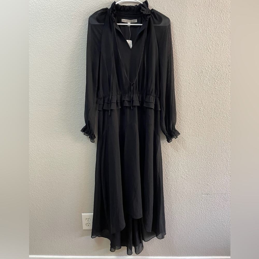 Banana Republic Olivia Palmero Black Dress Medium NWT